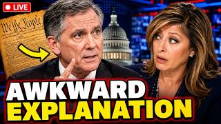 French Hill AWKWARDLY Explains the Constitution to Maria Bartiromo LIVE!!!