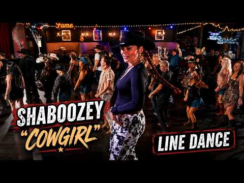 SHABOOZEY - COWGIRL - LINE DANCE!