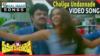 Samarasimha Reddy || Chaliga Undannade Video Songs || Bala Krishna, Anjala Javeri || Shalimarsongs