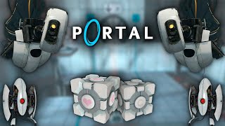 Как я прошёл легендарный Portal в свой первый раз | Полное прохождение портал нарезка