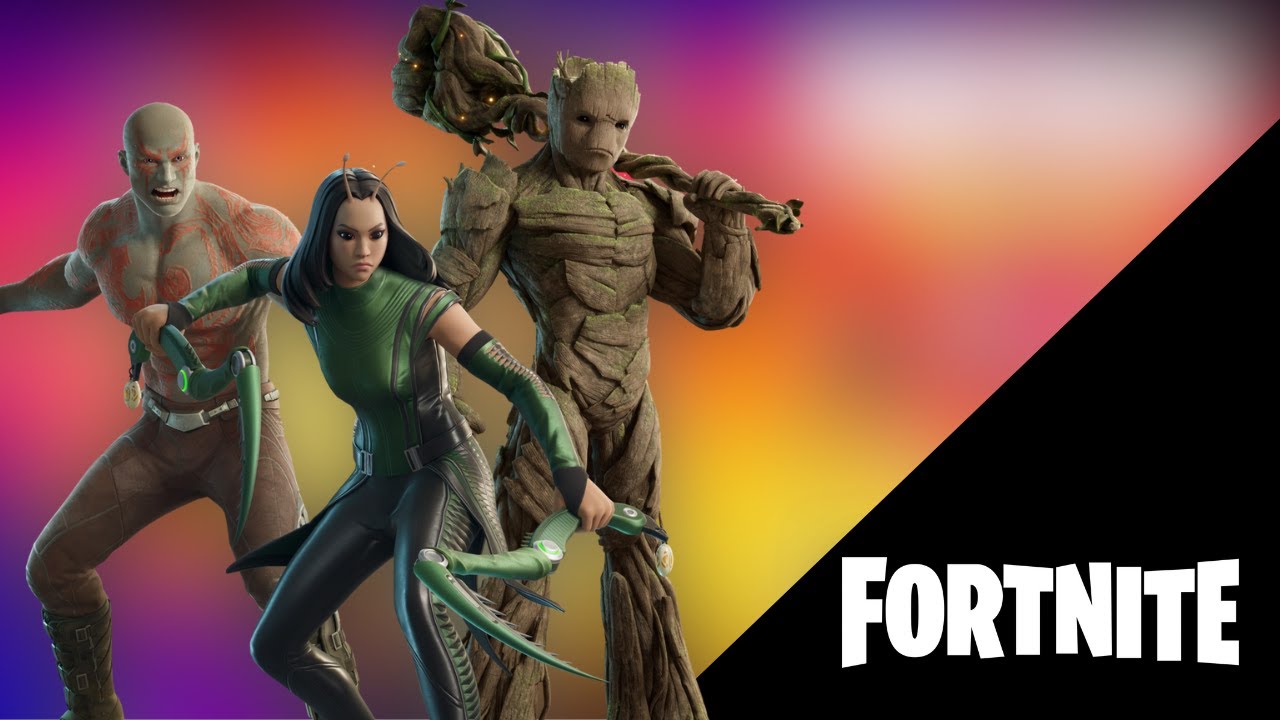 🔴Fortnite!! Novas skins dos guardiões da galáxia acabaram de chegar ...