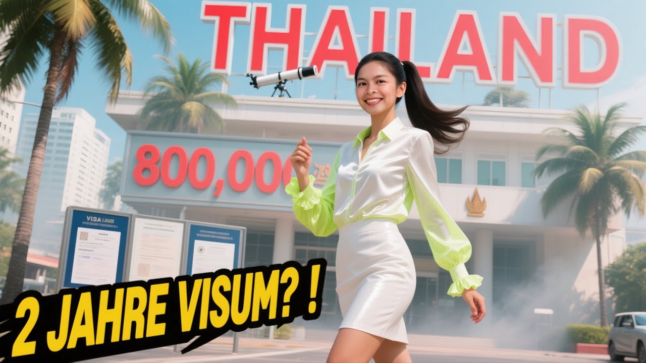 🇹🇭2 Jahre in Thailand mit dem Non-Immigrant Visa! So geht’s wirklich! Geldnachweis & Verlängerung!