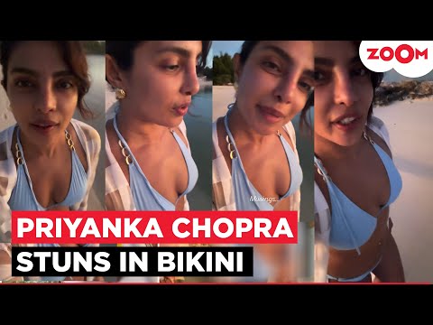 Priyanka Chopra Looks STUNNING In A Hot Bikini As She Shares Beach Video Ringing In New Year 2026 