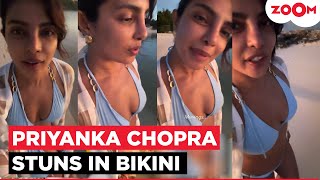 Priyanka Chopra Looks Stunning In A Hot Bikini As She Shares Beach Video Ringing In New Year 2026