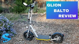 Glion Balto Electric Scooter Review!