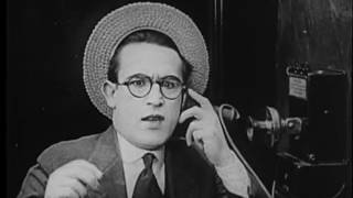 Phone Booth Scene from "Number Please?" (1920)