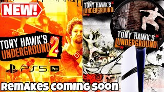 Tony Hawk Underground 1-2 Remakes Confirmed?