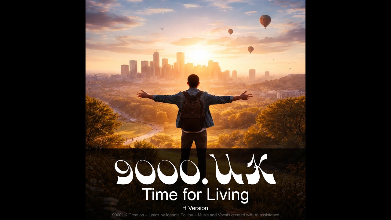 Time for Living | by 9000UK | Reflective Pop Song About Balance and Real Life auf YouTube ansehen Time for Living | by 9000UK | Reflective Pop Song About Balance and Real Life auf YouTube ansehen