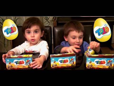 9 Chocolate TOTO Eggs -  Surprise Chocolate Egg Unboxing