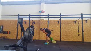 Masters Throwdown 2018 WOD 1 Tiago Lousa 35-40 Crossfit AlphaDen PT 🇵🇹