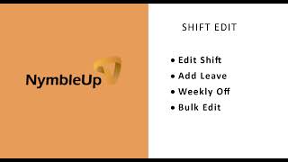 Edit Shift | Workforce Management