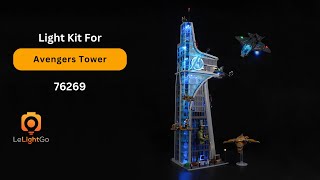 Classic Light Kit For Lego Marvel 76269 Avengers Tower