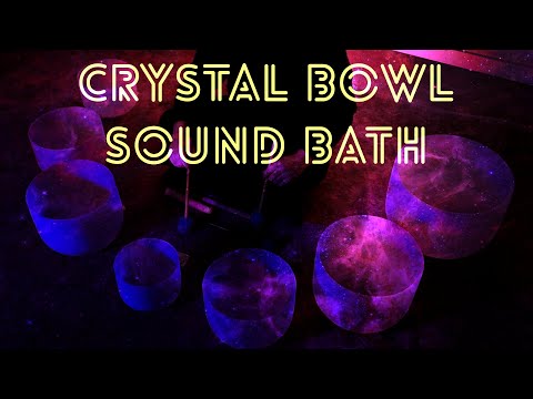 Continuous 3-Hour Crystal Singing Bowl Sound Bath | Relaxing Meditation Music