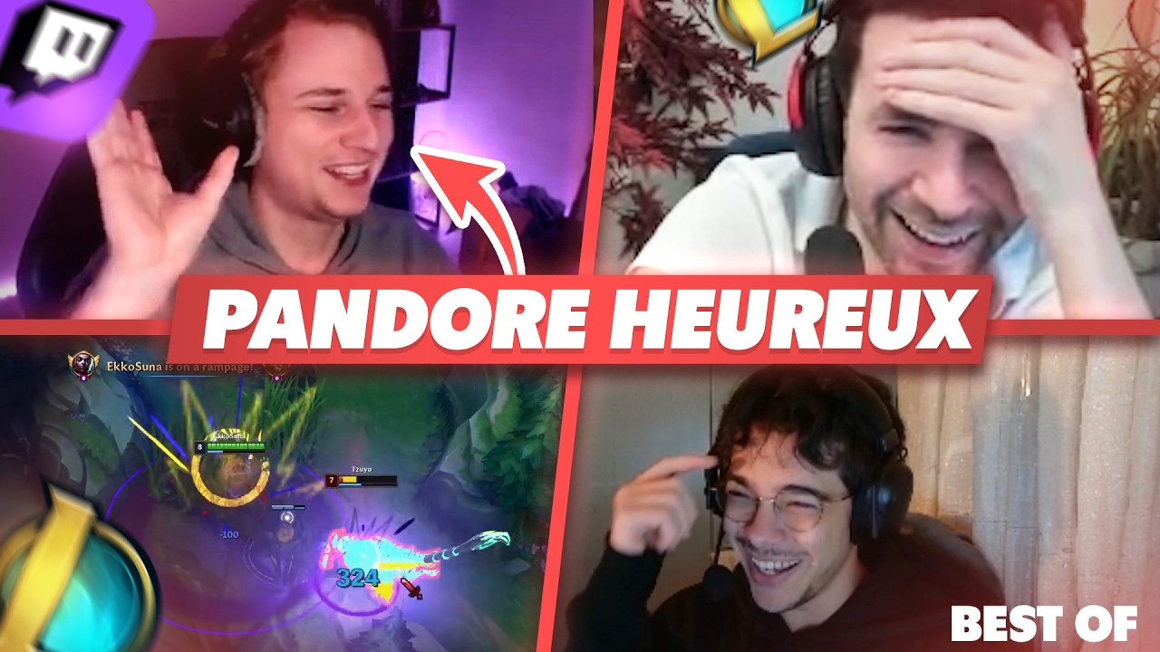 PANDORE PREND DU PLAISIR SUR LOL - Best Of LoL #1388 Réactions