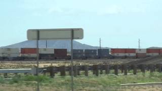 4 Locomotive Long Bnsf Freight Train