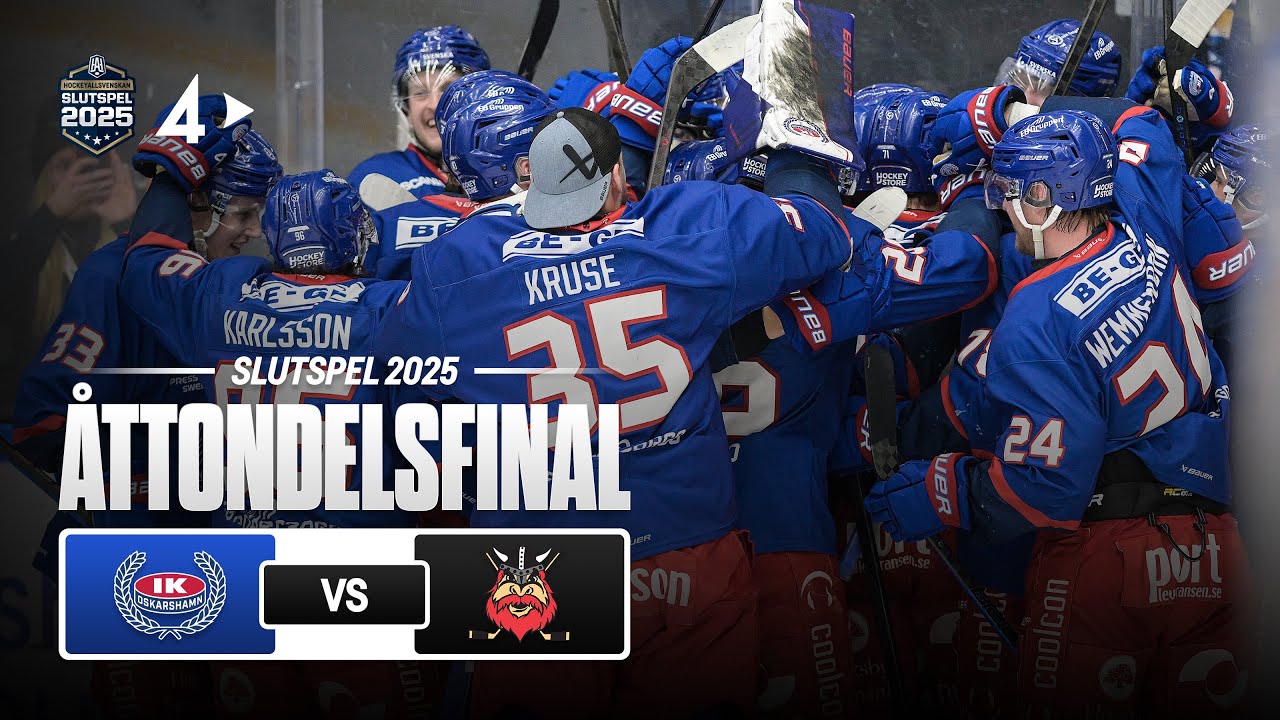 Åttondelsfinal 2:3 | Nybro Vikings vs. IK Oskarshamn