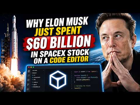 Why Elon Musk Just Spent $60 Billion in SpaceX Stock on a Code Editor