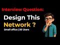 Ques-14 (English) Can You Design a Network for a Small Office? | Interview Preparation Series