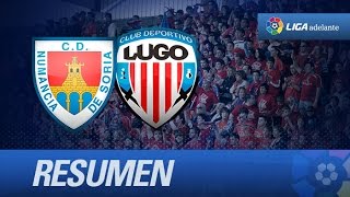 Resumen de CD Numancia (6-6) CD Lugo - HD