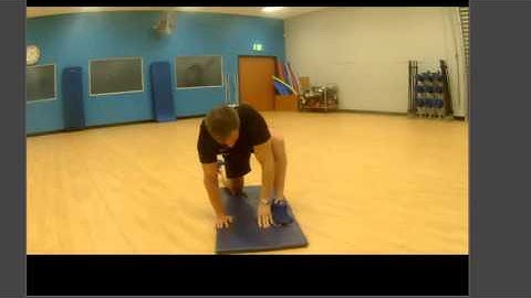 Half kneeling hip flexor with thoracic extn rotation