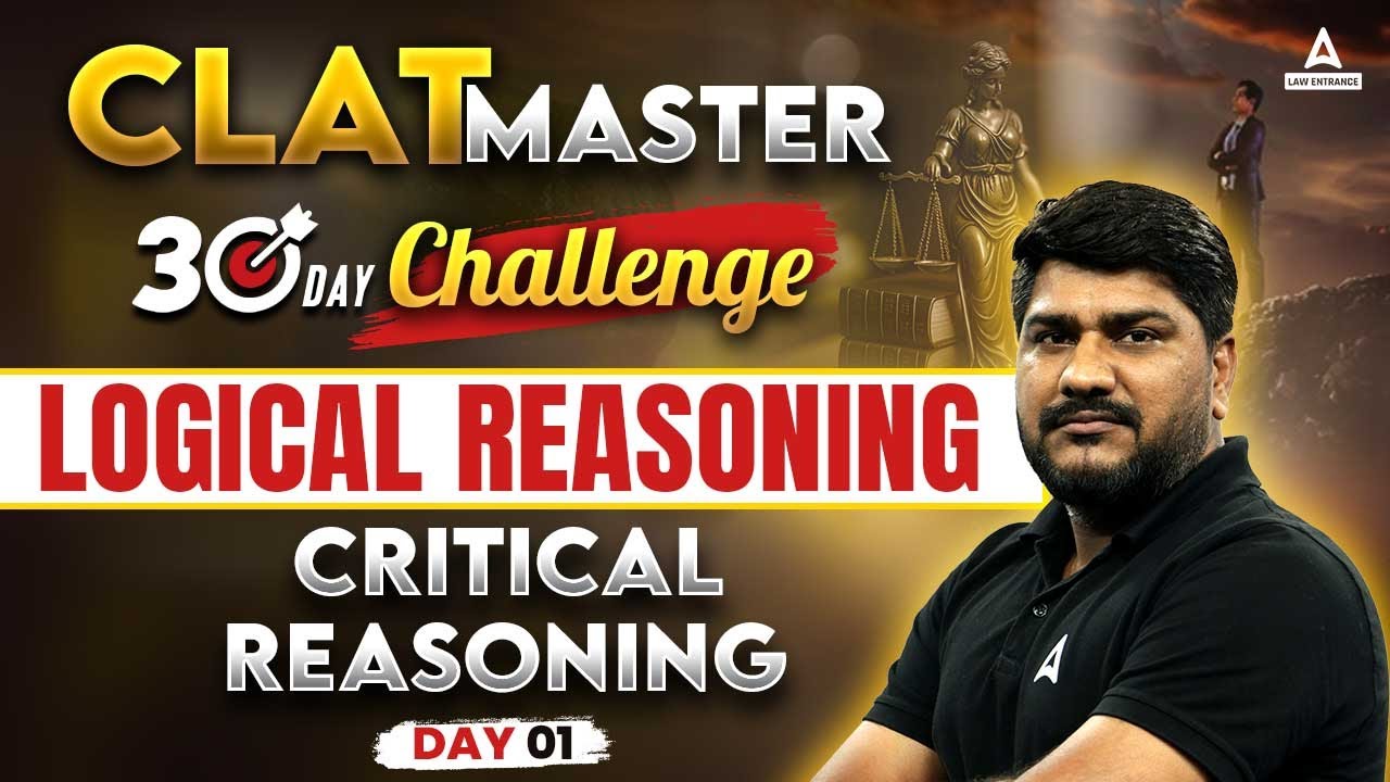 CLAT 2024 Logical Reasoning | CLAT 2024 Preparation ( Class 1 ) - YouTube