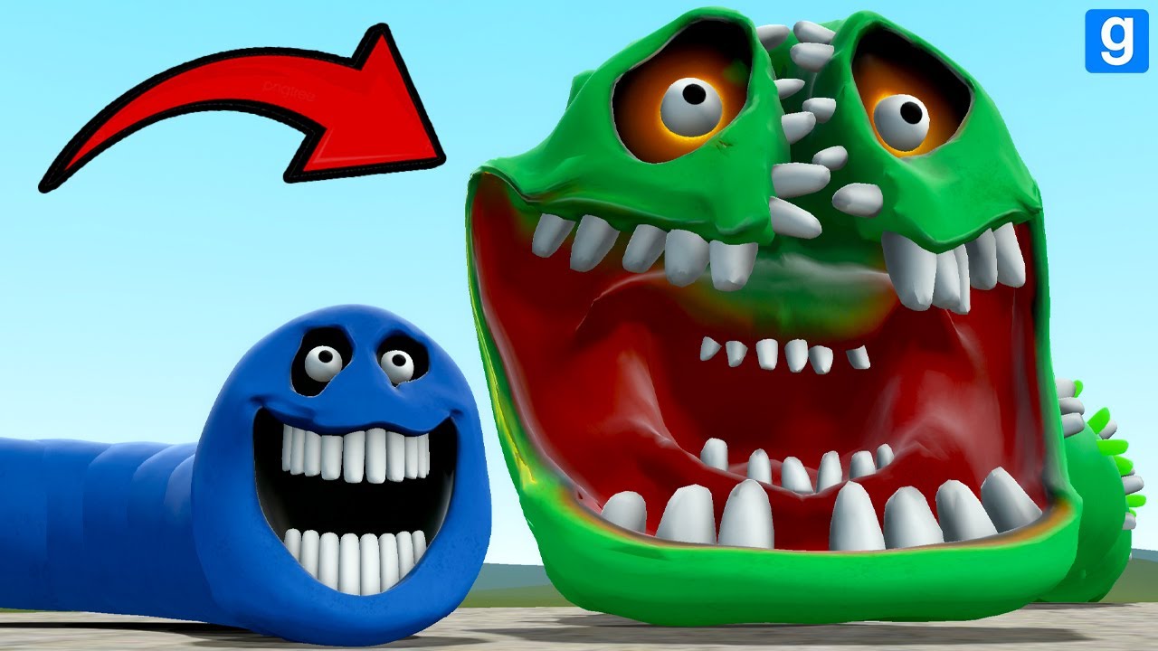 НОВАЯ ЭВОЛЮЦИЯ ROBLOX HUNGRY SNAKE PHASE 3 в Garry's Mod!