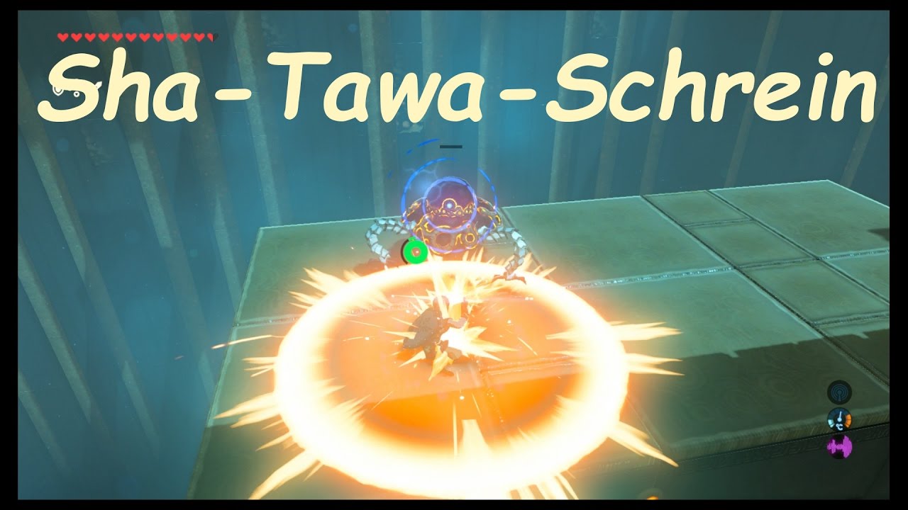 Zelda Breath Of The Wild Sha Tawa Schrein Sha Tawa Schrein/Sha Warvo Shrine Zelda Breath of the Wild - YouTube