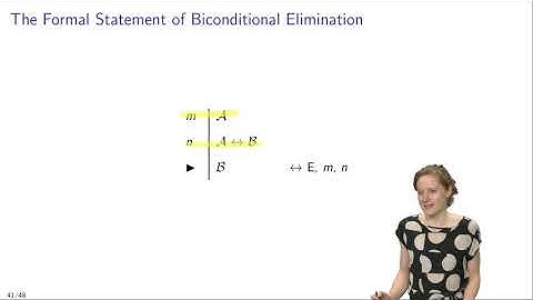 Vera Flocke: P250 Introduction to Symbolic Logic, Lecture 6.6