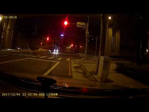 2017 1204大成路二段與高鐵北路二段車禍