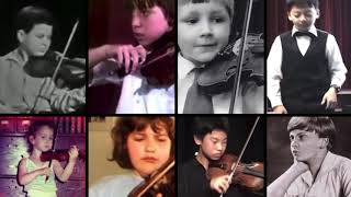 Famous Violinists When They Were Younger