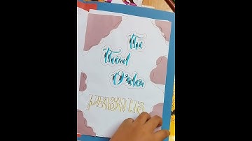 Class 11 history project on “The three orders “ by me . Please like and subscribe for more