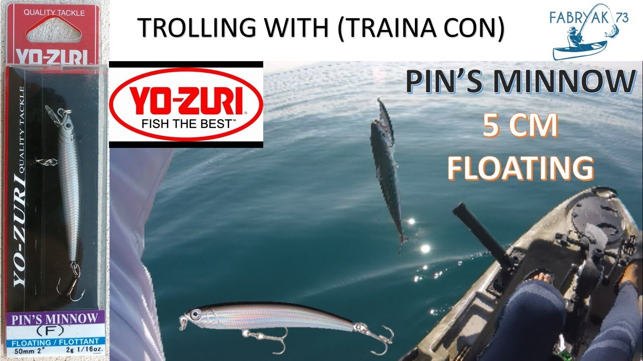 Yo-Zuri Pins Minnow 5 cm Floating: Best lure for trolling #1