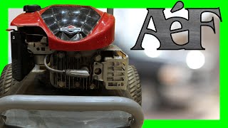 Réparation d'un moteur Briggs and Stratton (démontage complet)