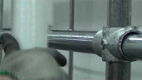 Indoor Playground galvanzied pipe soft protector installation video