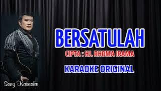 BERSATULAH CIPT RHOMA IRAMA || @sonykaraokeofficial ORIGINAL MUSIC