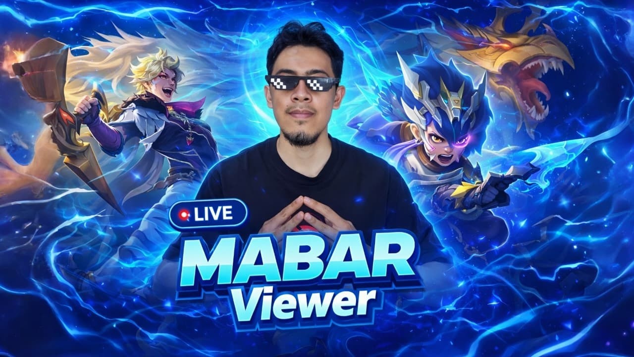 🔴[LIVE MLBB] OPEN MABAR!! FREE & VIP | PUSH RANK SEASON 39 🔥