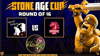 스톤에이지컵 16강 [ Queen Walkers vs Unicorns of Love ] 클래시오브클랜 빠다COC screenshot 4