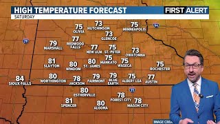 Welcome to spring! 60s and 70s to kick-off the weekend