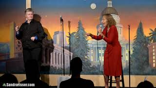 Sandra Risser  Invisible Disabilities Show - ASL Interpreted: Sacramento Punchline