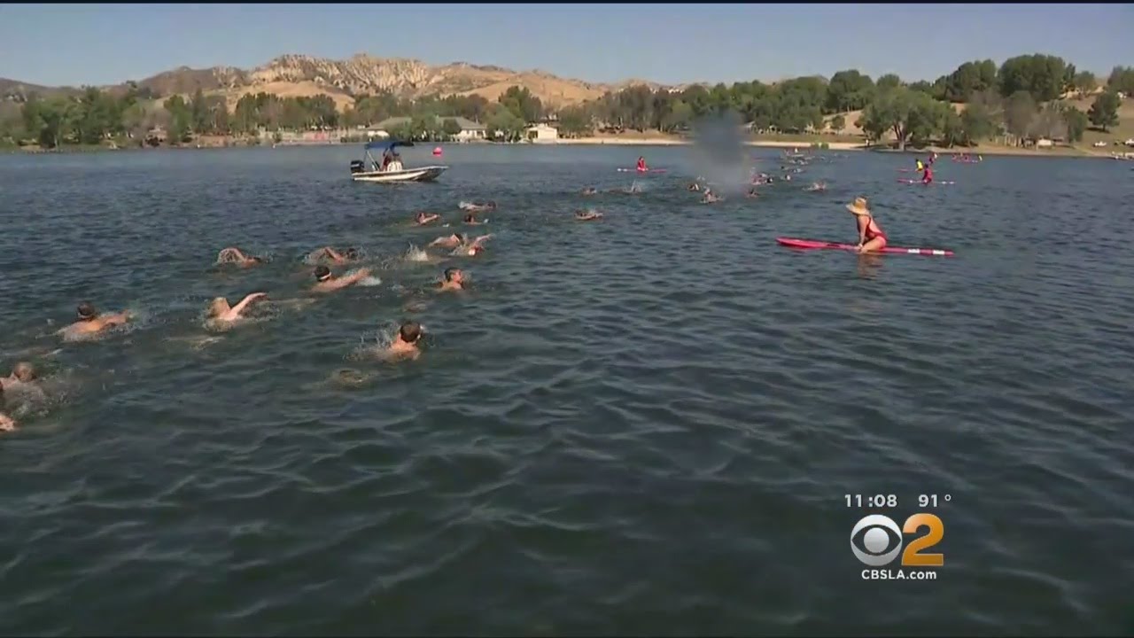 Temps Into The 90s As Heat Wave Descends On Southland - YouTube