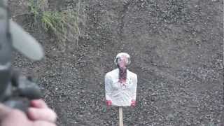 blowing up osama zombie with star target binary explosive (tannerite)