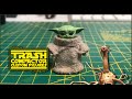 Custom Star Wars Figures -  The Child (Baby Yoda) (Full Version) tutorial - Trash Compactor