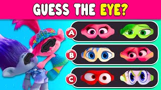 Guess What happens Next #21 | Guess who's eyes? Trolls 2023, moana| Tiny World