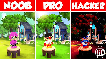 NOOB vs PRO vs HACKER - Noob Ryan vs Pro Super Ryan | android ios gameplay 1080p 60fps landscape