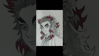 ||KYOJURO RENGOKU||#anime #animedrawing #animeeart #drawling #animestyle