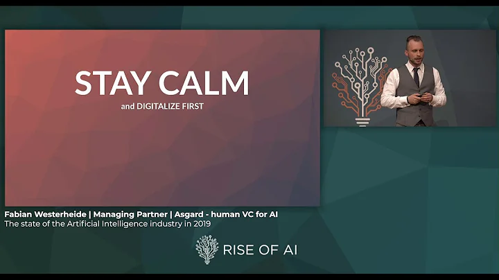 Fabian Westerheide - The state of the AI in 2019 | Rise of AI conference 2019