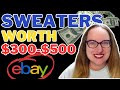 Vintage to modern sweaters brands styles worth hundreds on ebay