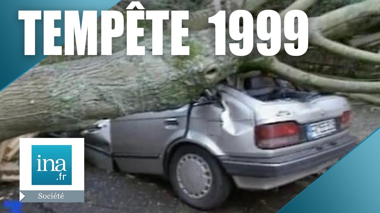 La tempte de 1999  en Europe  Archive INA