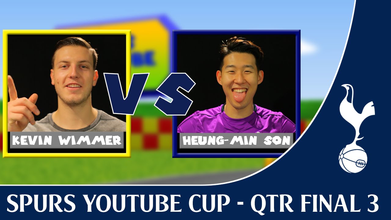 Spurs YouTube Cup ! 3rd Qtr Final - Heung-Min Son vs Kevin Wimmer ! Spurs TV ! tottenham hotspur twitter