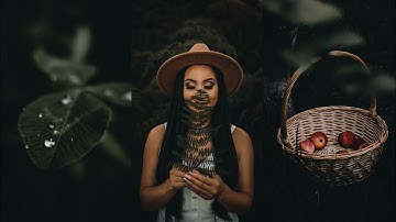 Moody Green Lightroom Mobile Preset | Moody presets | Green preset | lightroom presets